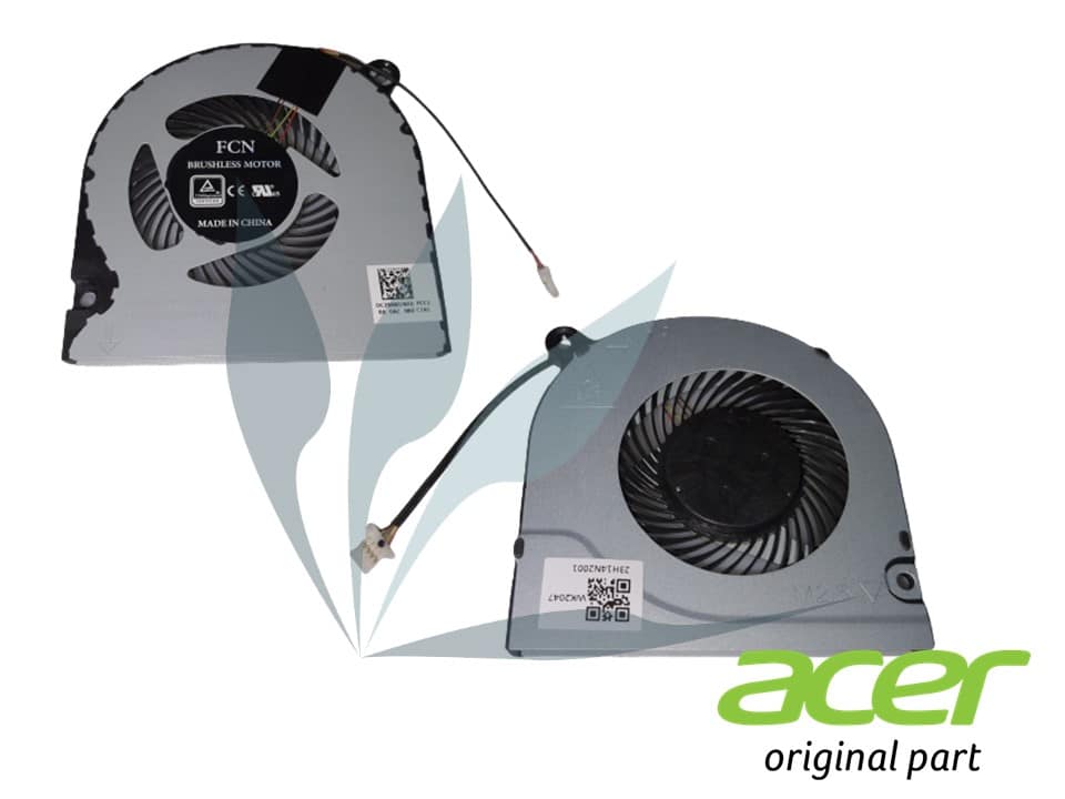 Ventilateur CPU D'origine Pour Acer Aspire 5 A517-51G - Refroidissement Processeur - 4 Broches
