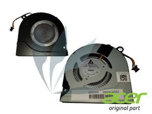 Ventilateur métallique neuf d'origine Acer pour Acer Predator PH317-51 Helios 300 (modèles avec carte graphique 1050)