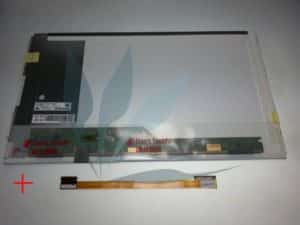 Dalle LCD 17.3 pouces WXGA HD+ LED+Cable adaptateur MAT pour Packard Bell LJ64 (Si le connecteur de votre dalle est du coté opposé à celui de la dalle de notre photo, sinon commandez le modèle sans câble)