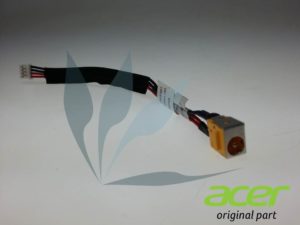 Connecteur carte mère sur câble 65W neuf d'origine Acer pour Acer Aspire 4710