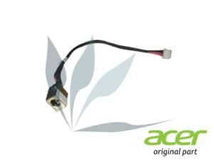 Connecteur d'alimentation carte mère sur câble 45W neuf d'origine Acer pour Acer Aspire A515-52