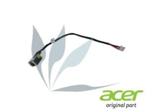Connecteur d'alimentation carte mère sur câble 65W Discrete neuf d'origine Acer pour Acer Aspire A315-41G
