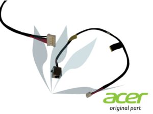 Connecteur d'alimentation carte mère sur câble 45W UMA neuf d'origine Acer pour Acer Aspire A517-51G