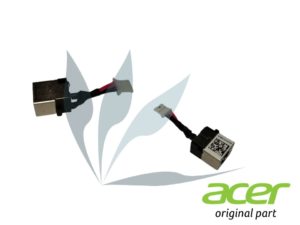 Connecteur d'alimentation carte mère sur câble 45W UMA neuf d'origine Acer pour Acer Extensa 215-52