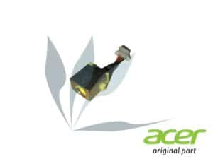 Connecteur d'alimentation carte mère sur câble 65W neuf d'origine Acer pour Acer Aspire A317-51G