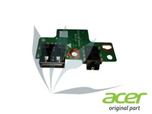 Carte électronique USB et prise jack neuve d'origine Acer pour Acer Aspire E5-576