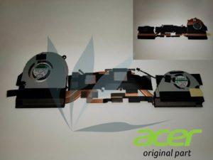 Bloc ventilateurs neuf d'origine Acer pour Acer Aspire Nitro VN7-792G (modèles avec carte graphique GTX960)