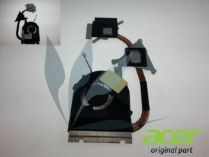 Bloc ventilateur CPU Discreteneuf d'origine Acer pour Acer Aspire V5-431PG