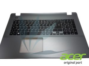 Clavier français avec repose-poignets gris neuf d'origine Acer pour Acer Aspire E5-771G