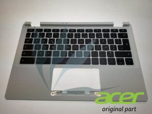 Clavier français avec repose-poignets blanc neuf d'origine Acer pour Acer Chromebook CB3-111