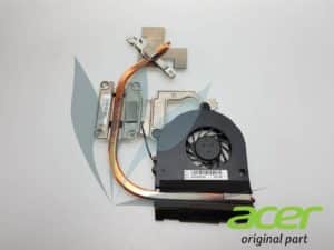 Bloc ventilateur neuf d'origine Acer pour Acer Aspire 5742ZG avec radiateur puce graphique