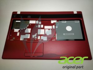Plasturgie repose-poignets rouge avec touchpad neuve d'origine Acer pour Acer Aspire 5742ZG