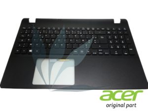 Clavier français neuf d'origine constructeur avec repose-poignets noir pour Packard Bell Easynote TE70BH