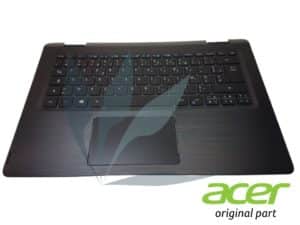 Clavier français rétro-éclairé avec repose-poignets noir et touchpad neuf d'origine Acer pour Acer Spin SP513-51