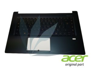 Clavier français rétro-éclairé avec repose-poignets bleu neuf d'origine Acer pour Acer Swift SF515-51T