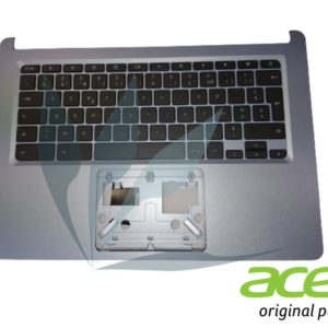 Clavier français avec repose-poignets argent neuf d'origine Acer pour Acer Chromebook CB314-1HT