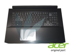 Clavier français rétro-éclairé avec repose-poignets noir neuf d'origine Acer pour Acer Aspire Nitro AN515-54