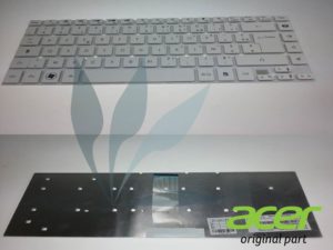 Clavier français blanc neuf d'origine constructeur pour Packard Bell Easynote NS45HR