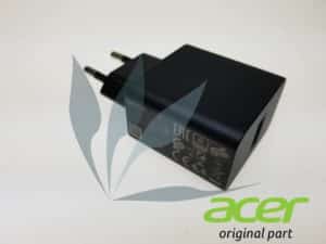 Adaptateur 10W prise européenne neuf d'origine Acer pour Acer Iconia B1-710 (s'utilise avec un câble type micro USB Acer)