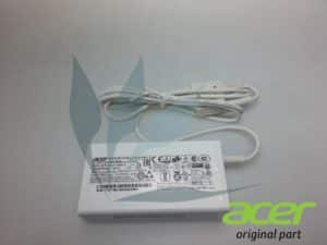 Chargeur 65W 19V blanc neuf d'origine Acer pour Acer Aspire P3-131