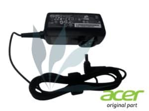 Alimentation 40W noire neuve d'origine Acer pour Acer Gateway LT23 (ATTENTION SANS CLIP PRISE, ACHETEZ AUSSI LE CLIP si vous ne l'avez pas)