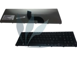 Clavier français noir neuf pour E-machines E442