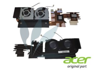 Bloc ventilateur Discrete neuf d'origine Acer pour Acer Aspire Nitro AN517-51 (pour modèles avec carte graphique 1650)