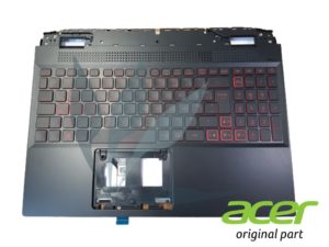 Clavier français rétro-éclairé avec plasturgie repose-poignets noire neuf d'origine Acer pour Acer Aspire Nitro AN515-58 (pour modèles avec carte graphique RTX 3050)