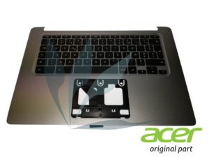 Clavier français avec repose-poignets argent neuf d'origine Acer pour Acer Chromebook CB3-431