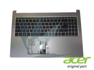 Clavier français avec repose-poignets argent neuf d'origine Acer pour Acer Aspire A515-54G