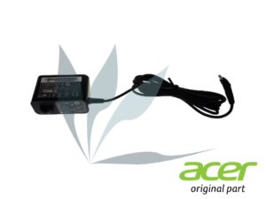 Chargeur 18W noir neuf d'origine Acer pour Acer Switch SW5-014 (attention, vendu sans le clip)