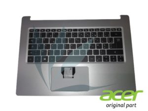 Clavier français avec repose-poignets argents neuf d'origine Acer pour Acer Aspire A514-53G