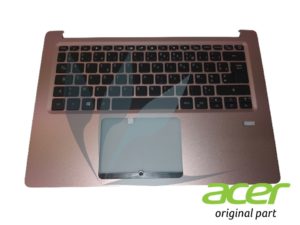 Clavier français rétro-éclairé avec repose-poignets rose neuf d'origine Acer pour Acer Swift SF114-32