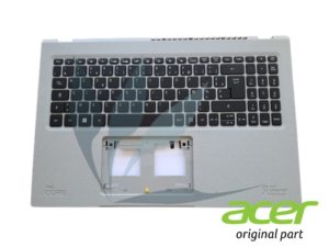 Clavier français rétro-éclairé avec plasturgie repose-poignets grise neuf d'origine Acer pour Acer Aspire Vero AV15-51