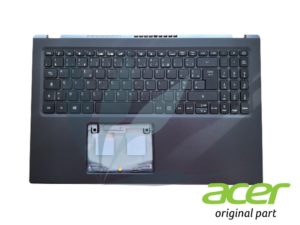 Clavier français avec plasturgie repose-poignets noire neuf d'origine Acer pour Acer Extensa 215-32