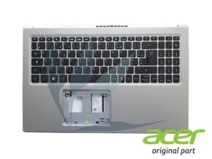 Clavier français avec repose-poignets argent neuf d'origine Acer pour Acer Aspire A515-56