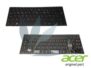 Clavier français noir neuf d'origine Acer pour Acer Spin SP714-51