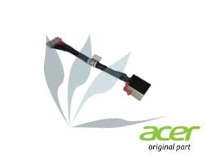 Connecteur d'alimentation carte mère sur câble neuf d'origine Acer pour Acer Conceptd CN517-71P