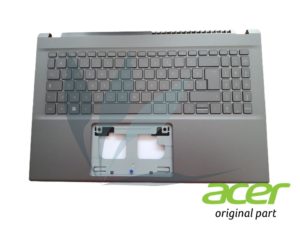 Clavier français rétro-éclairé avec plasturgie repose-mains grise neuf d'origine Acer pour Acer Aspire A515-57
