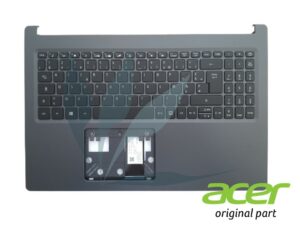 Clavier français rétro-éclairé avec repose-poignets noir neuf d'origine Acer pour Acer Aspire A515-54G