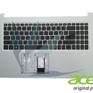 Clavier français rétro-éclairé avec repose-poignets argent neuf d'origine Acer pour Acer Aspire A515-54