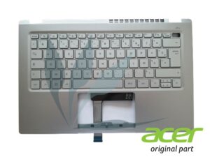 clavier français rétro-éclairé avec plasturgie argent neuf d'origine Acer pour Acer Swift SF314-44