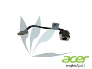 Connecteur d'alimentation carte mère sur câble neuf d'origine Acer pour Acer Aspire A111-31