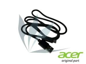 Câble type micro-USB 80cm noir neuf d'origine Acer pour Acer Iconia A3-A20