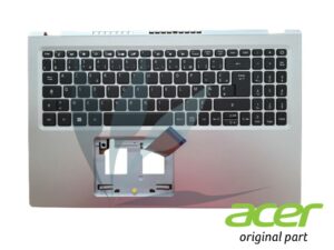 Clavier français avec repose-poignets argent neuf d'origine Acer pour Acer Aspire A115-32