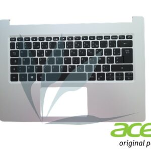 Clavier français rétro-éclairé avec repose-poignets argent neuf d'origine Acer pour Acer Aspire A514-53