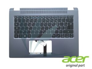 Clavier français rétro-éclairé avec plasturgie repose-mains grise neuf d'origine Acer pour Acer Travelmate TMP414-51