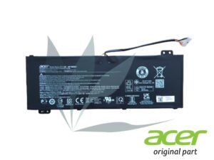Batterie 57WH 3574mAh 65W neuve d'origine Acer pour Acer Conceptd CN515-71P