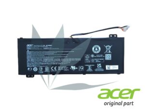 Batterie 4 cellules 3720MAH neuve d'origine Acer pour Acer Aspire Nitro AN517-51