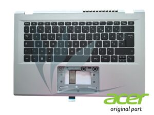 Clavier français avec plasturgie repose-poignets argent neuf d'origine Acer pour Acer Aspire A314-23P